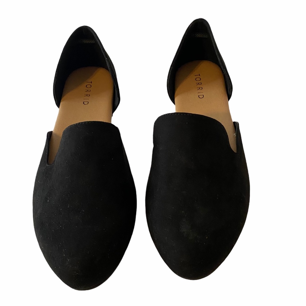 Torrid Faux Suede D’Orsay Loafer Size 9.5